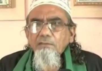 cleric who called navratri festival of demons slapped by stranger