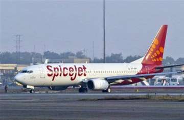 passengers stage dharna inside spice jet plane departs after 10 hours