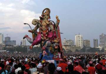mumbai bids emotional adieu to lord ganesha