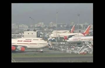 waterlogging power cut delayed flights dog mumbai airport