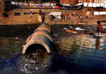 two thirds of sewage from towns flows into ganga