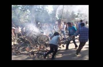 mob burns two tea garden units after owner kills a teenager in assam