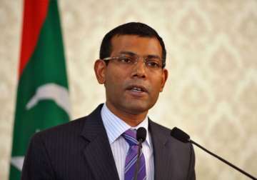 maldivian president s message addressed to international community india