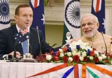 india stands shoulder to shoulder with australia in testing times modi