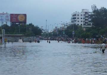 floods cause havoc in vadodara three lakh hit