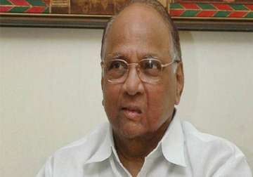 sharad pawar slams aamir s critics says his statement gave substance to intolerance debate