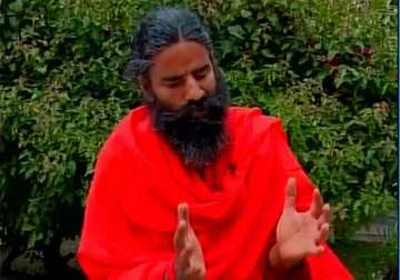 ramdev has a narrow escape to stay in nepal for relief work
