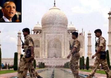 obama in india security officials pull out all stops to ensure safe visit of us prez