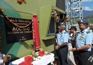 arunachal pradesh walong landing ground ready for operations