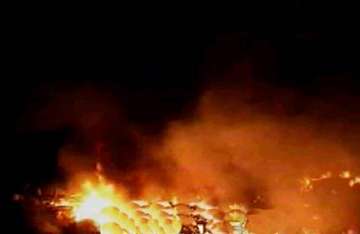 major fire in army ammunition depot in panagarh