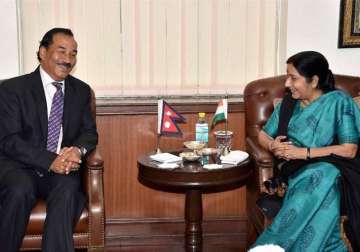 india seeks political solution to problems in nepal