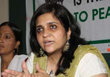 gujarat police in mumbai to arrest teesta setalvad