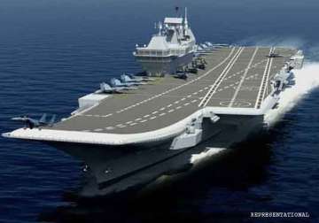 government plans to fast track construction of ins vishal the aircraft carrier