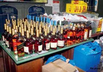 liquor seizure surged during delhi polls but cash haul saw decline
