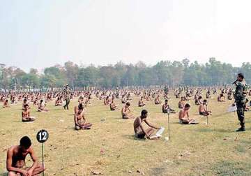 candidates asked to appear in underwear for army recruitment exam def min orders probe