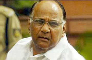 worst is over prices coming down sharad pawar