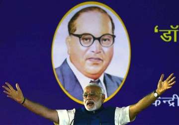 pm modi likely to launch portal with works of b r ambedkar