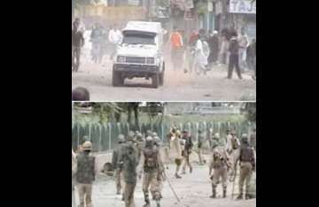 curfew like situation in srinagar as protests continue