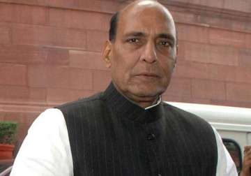 rajnath asserts says security forces to give befitting reply to pak firing