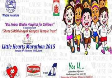 little hearts marathon in mumbai feb 8