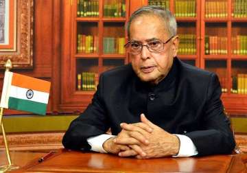 lets forget our differences on eid president pranab mukherjee