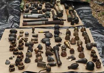 200 crude bombs hand grenades recovered from burdwan