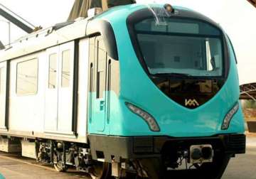 kochi metro receives first set of made in india coaches from alstom transport