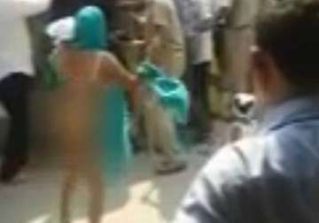 dalit family resorts to nude protest after greater noida police s refusal to register fir