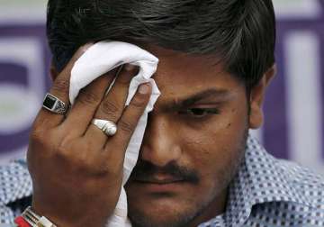 supreme court allows gujarat police to file charge sheet against hardik patel