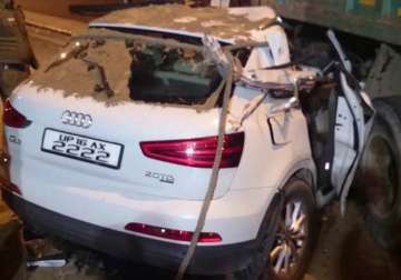 delhi road rage toddler hit by speeding audi car dead