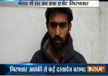 isi agent arrested in up sensitive documents related to indian army seized