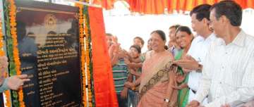 gujarat cm inaugurates projects worth rs 208 crore