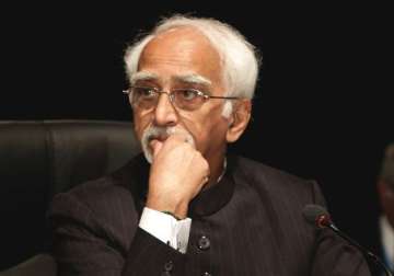 india s commitment to religious tolerance self evident hamid ansari