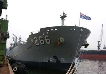 bilateral maritime exercise between india and australia begins