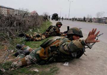 three injured in attack on army camp in jammu
