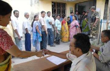 trinamool cpm activists clash during west bengal civic polls