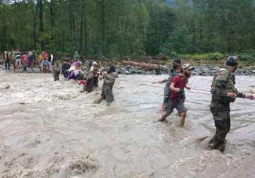 security agencies fear militant groups may lure flood hit kashmiri youths