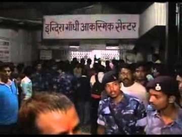 patna stampede angry crowd turns violent eye witnesses express grief