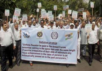 orop group of ex servicemen decides to boycott government functions