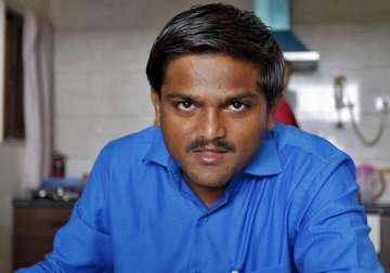 patel quota row hardik patel holds meeting goes missing to evade detention