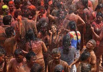 people throng streets to celebrate holi in punjab haryana