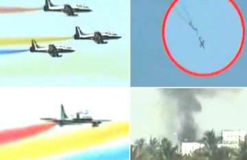 navy s aerobatic plane crashes two pilots dead seven injured