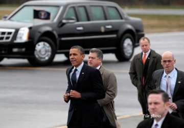 barack obama s advance security team to arrive india on jan 13