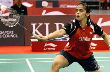 saina storms into indonesian open super series semifinals