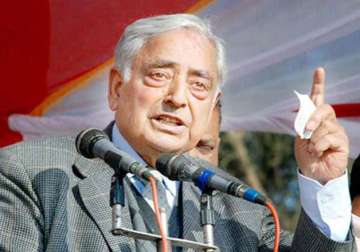 no separate townships for migrant pandits says sayeed