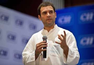 too much politics in rahul gandhi s speech students disappointed