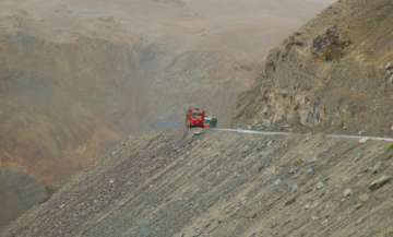 landslide blocks doda batote highway