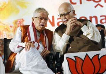 kirti azad suspension advani other bjp margdarshak mandal members get into a huddle