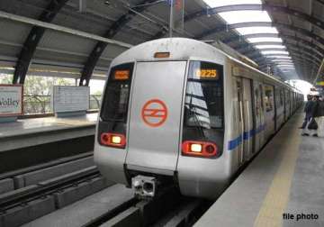 delhi metro gets its first ad wrapped train