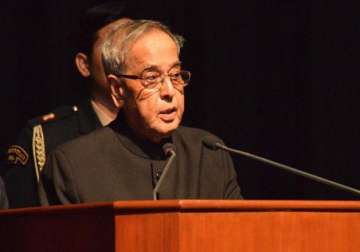 president pranab mukherjee hails role of media in society